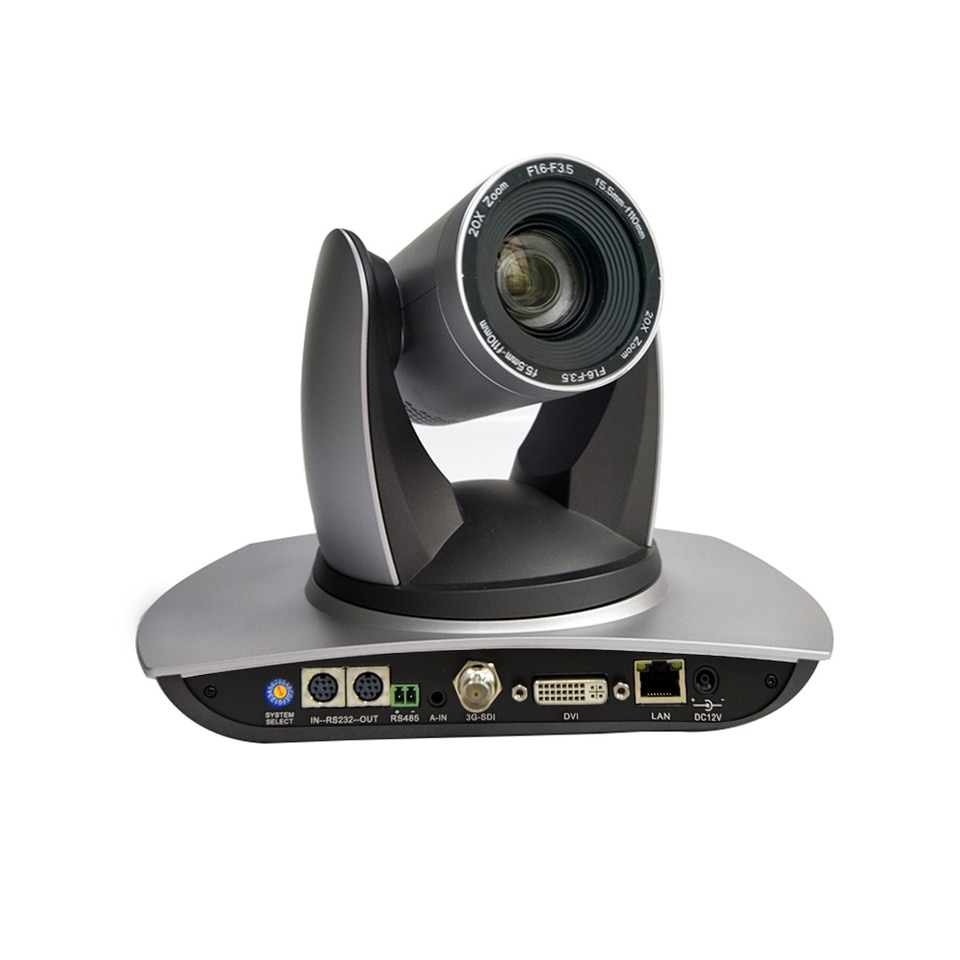 HD 20x zoom DVI SDI IP 1080p ptz webcam 1920x1080P60 in diretta