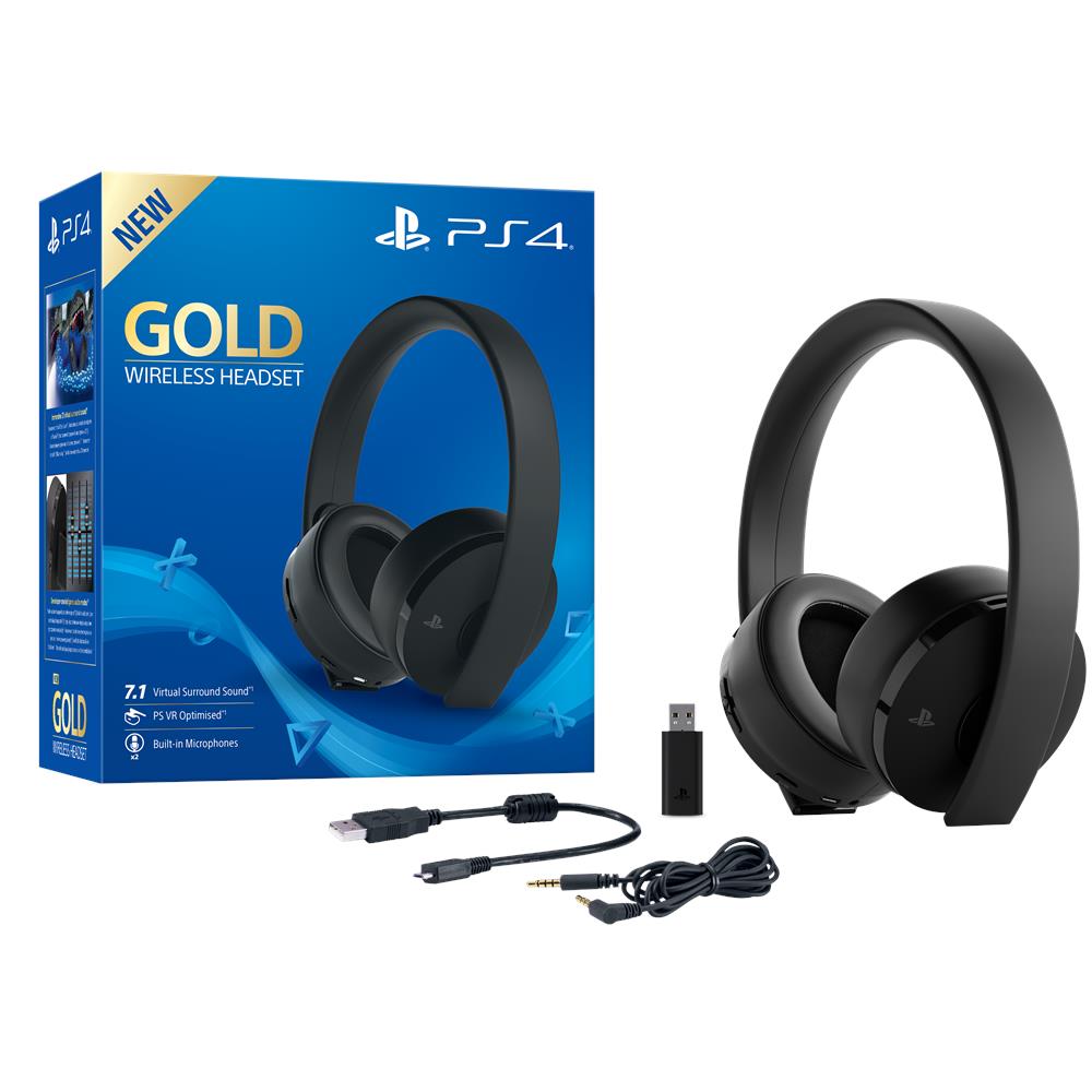 SONY - Cuffie Gold Wireless Headset per Ps4 - ePRICE