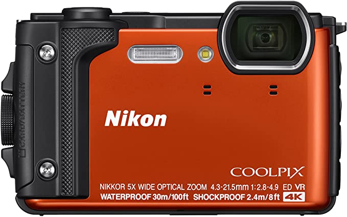 Nikon Coolpix W300 Fotocamera Digitale Compatta, 16 Megapixel, 4K